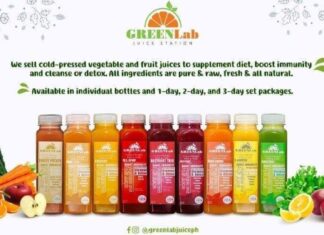 Healthy Juices from Greenlab Juice Station