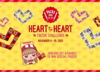 Pocky day 11.11 Take the Pocky Heart-to-Heart TikTok Challenge and tap into the joy of gift-giving