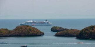 Hundred Islands National Park Welcomes 1st Cruise Ship Amid Pandemic