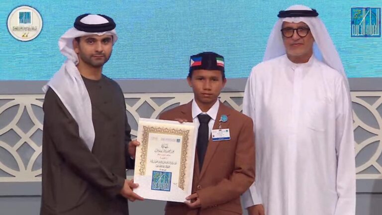 17-Year-Old Filipino Attains Remarkable 3rd Runner-Up Placement In Dubai Quran Contest