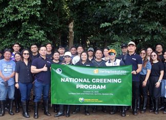 Sterling Bank of Asia Upholds Environmental Commitment through “Kind Heart Gives” Tree Planting Activity