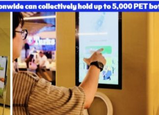 Feed Your Empty PET Bottles into SM’s New Green Recycling Machines