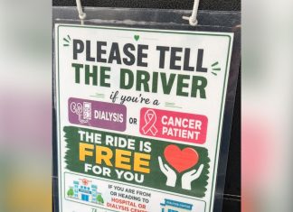 How A Driver’s Simple Sign Turned A Routine Ride Into An Act Of Kindness